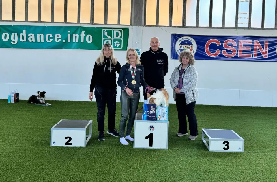 Foto GEM DOG A.S.D.: podio, Gara di dog dance CSEN DDI, Leproso, 2 marzo 2025, foto 2 di 15