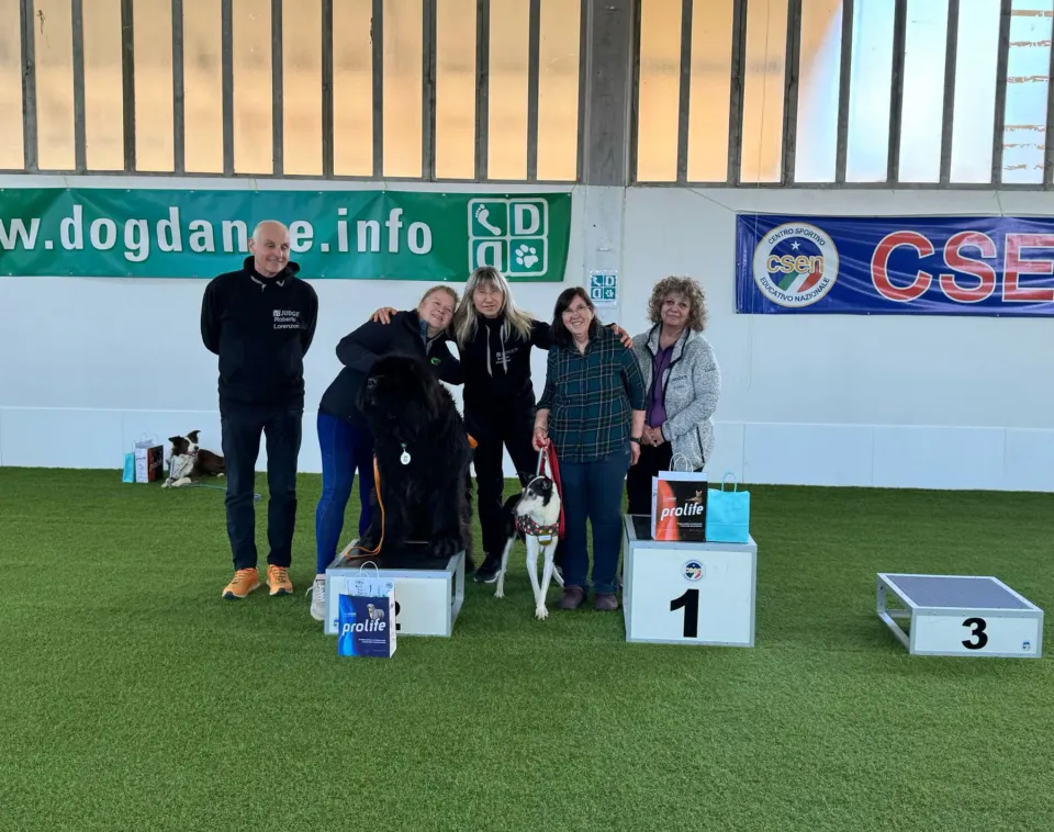 Foto GEM DOG A.S.D.: podio, Gara di dog dance CSEN DDI, Leproso, 2 marzo 2025, foto 6 di 15