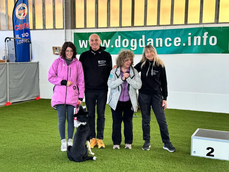 Foto GEM DOG A.S.D.: podio, Gara di dog dance CSEN DDI, Leproso, 2 marzo 2025, foto 7 di 15