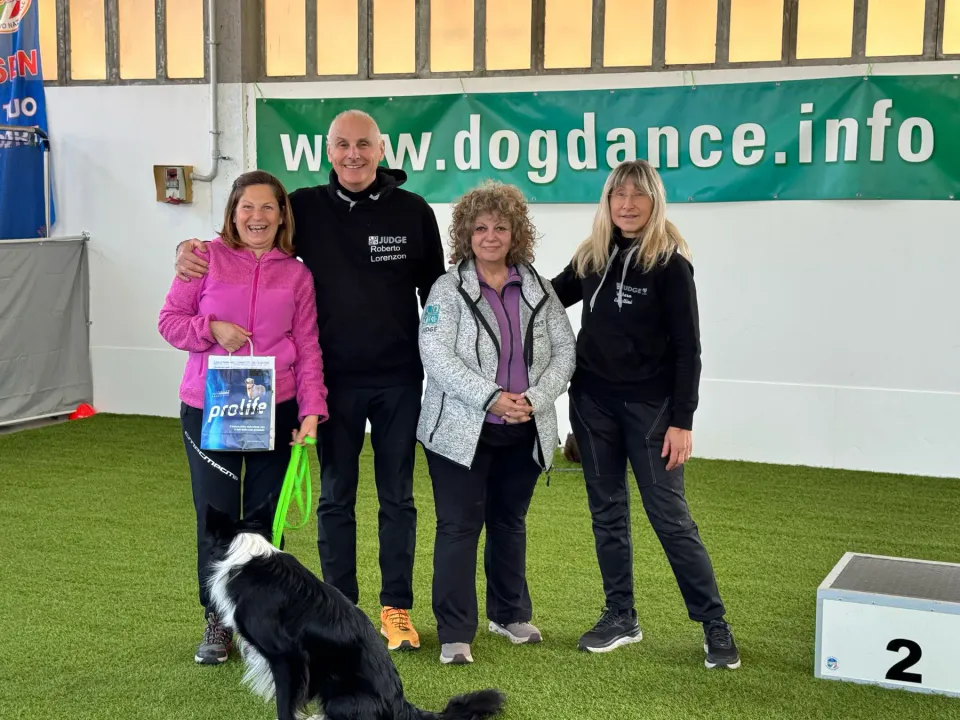 Foto GEM DOG A.S.D.: podio, Gara di dog dance CSEN DDI, Leproso, 2 marzo 2025, foto 9 di 15