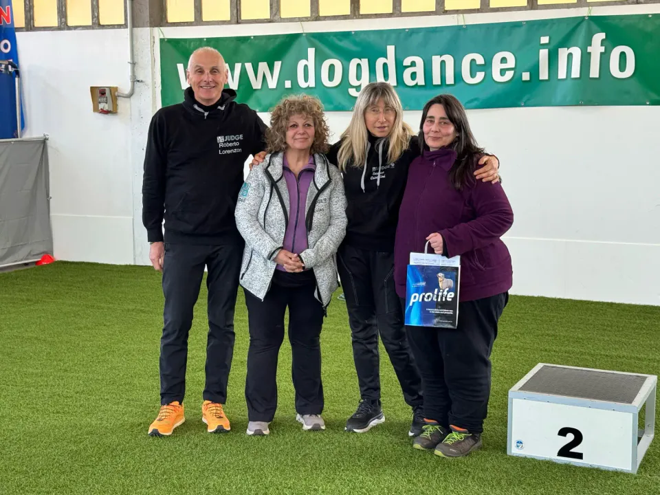 Foto GEM DOG A.S.D.: podio, Gara di dog dance CSEN DDI, Leproso, 2 marzo 2025, foto 11 di 15