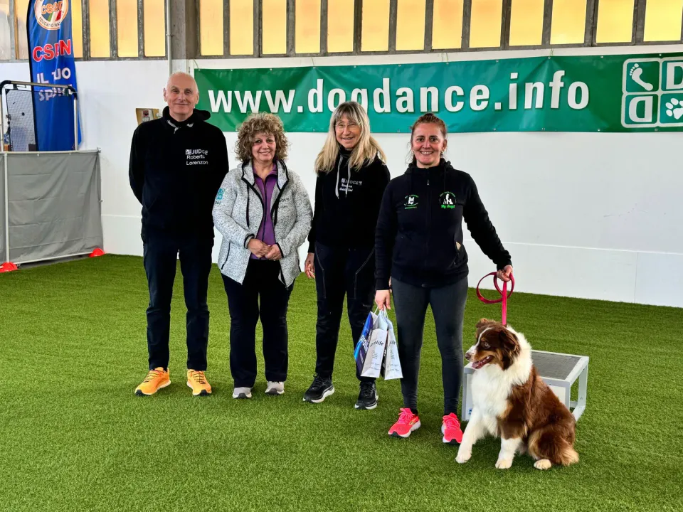 Foto GEM DOG A.S.D.: podio, Gara di dog dance CSEN DDI, Leproso, 2 marzo 2025, foto 14 di 15
