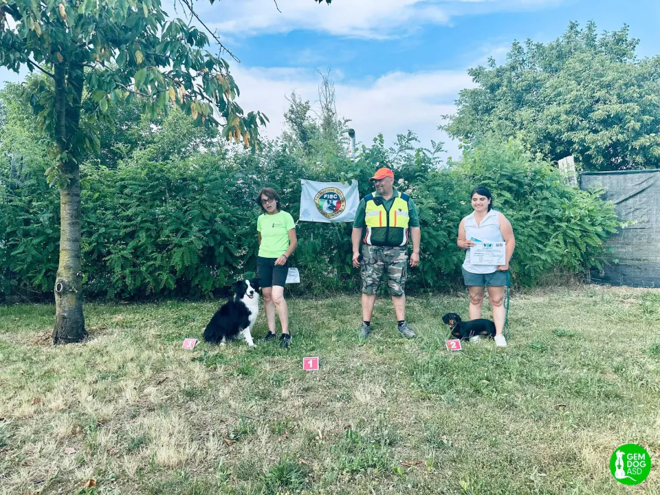 Foto GEM DOG A.S.D.: podio, Gara interregionale di mantrailing FISC, Leproso, 14 giugno 2025, foto 3 di 15