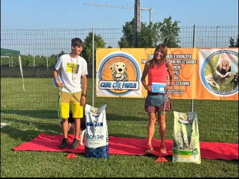 Foto GEM DOG A.S.D.: podio, Gara interregionale di mantrailing FISC, Orsago, 22 giugno 2025, foto 2 di 2