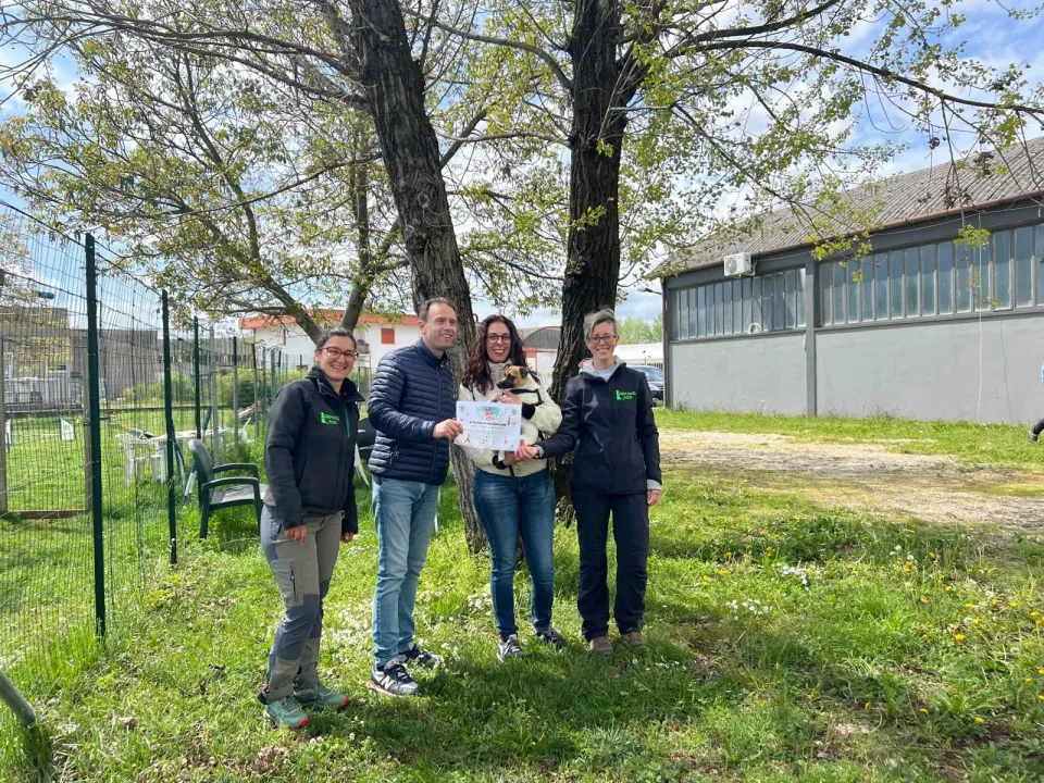 Foto GEM DOG A.S.D.: premiazione, Corso In due al guinzaglio, Leproso, 27 luglio 2025, foto 3 di 4