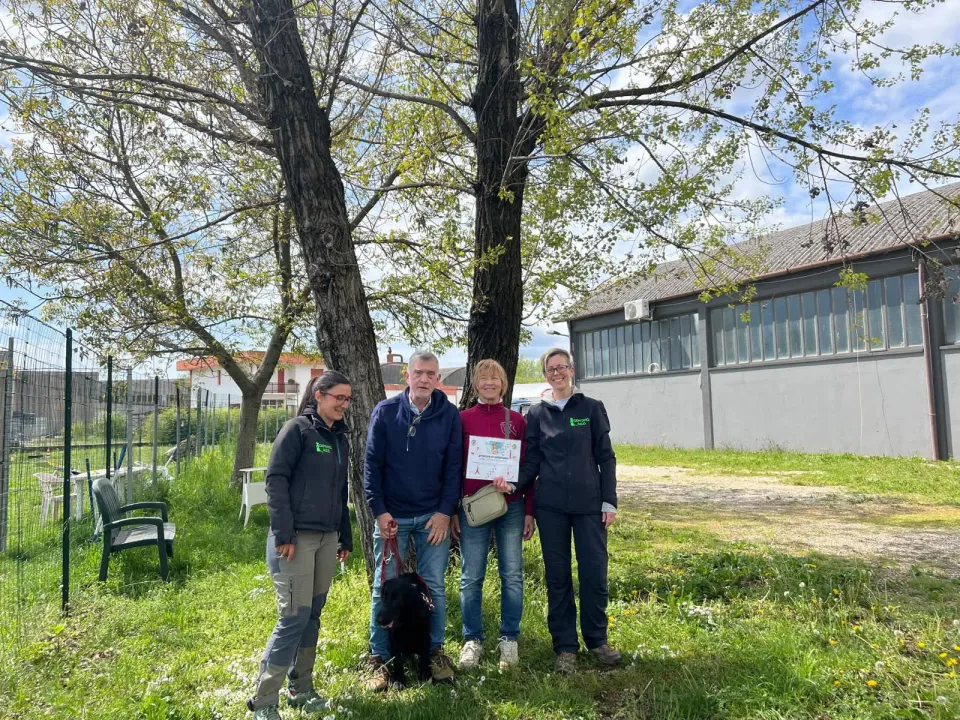 Foto GEM DOG A.S.D.: premiazione, Corso In due al guinzaglio, Leproso, 27 luglio 2025, foto 4 di 4