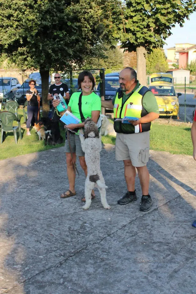 Foto GEM DOG A.S.D.: podio, Gara interregionale di mantrailing FISC, Isola Rizza, 21 settembre 2025, foto 3 di 3