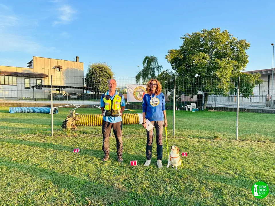 Foto GEM DOG A.S.D.: podio, Gara interregionale di mantrailing FISC, Leproso, 28 settembre 2025, foto 4 di 5
