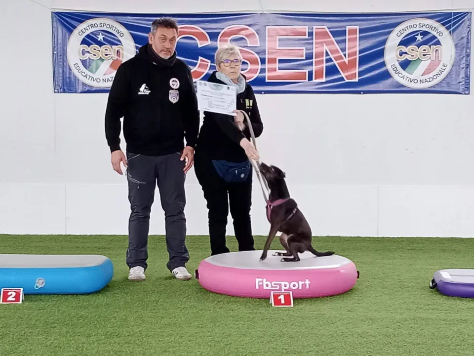 Foto GEM DOG A.S.D.: podio, Gara di dog balance CSEN, Leproso, 29 marzo 2026, foto 3 di 5