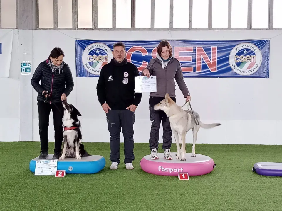 Foto GEM DOG A.S.D.: podio, Gara di dog balance CSEN, Leproso, 29 marzo 2026, foto 5 di 5