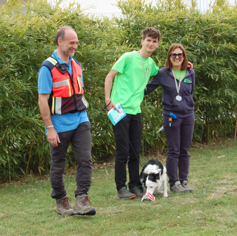 Foto GEM DOG A.S.D.: podio, Gara interregionale di mantrailing MSP, Leproso, 12 aprile 2026, foto 3 di 9