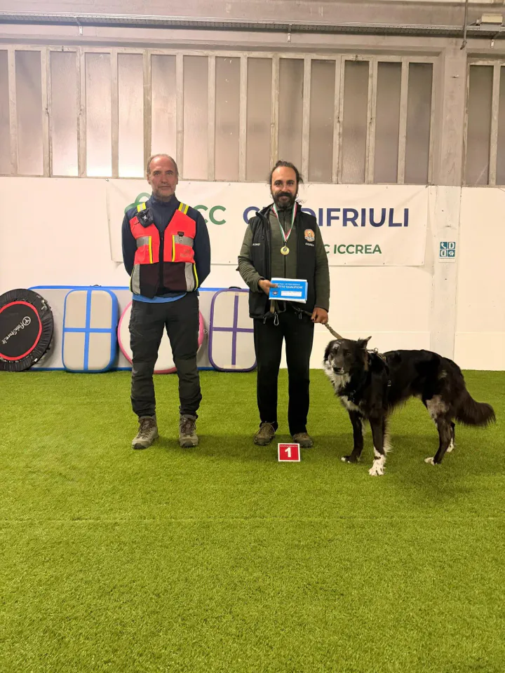 Foto GEM DOG A.S.D.: podio, Gara interregionale di mantrailing MSP, Leproso, 12 aprile 2026, foto 6 di 9
