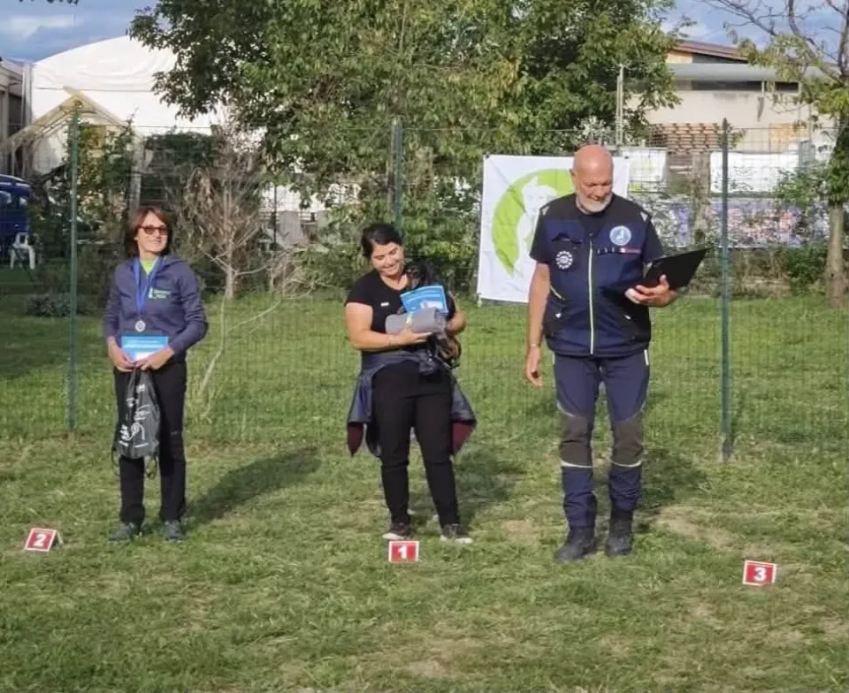 Foto GEM DOG A.S.D.: podio, Gara interregionale di mantrailing MSP, Leproso, 11 ottobre 2026, foto 3 di 18