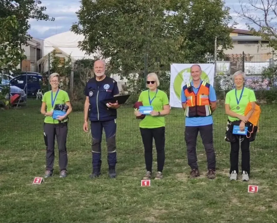Foto GEM DOG A.S.D.: podio, Gara interregionale di mantrailing MSP, Leproso, 11 ottobre 2026, foto 4 di 18