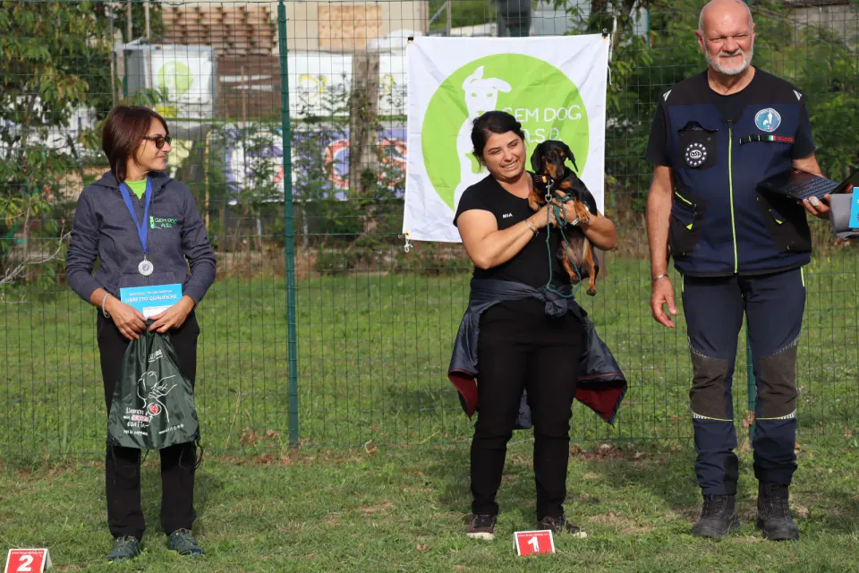 Foto GEM DOG A.S.D.: podio, Gara interregionale di mantrailing MSP, Leproso, 11 ottobre 2026, foto 12 di 18