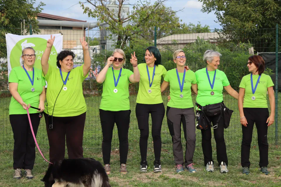 Foto GEM DOG A.S.D.: podio, Gara interregionale di mantrailing MSP, Leproso, 11 ottobre 2026, foto 16 di 18