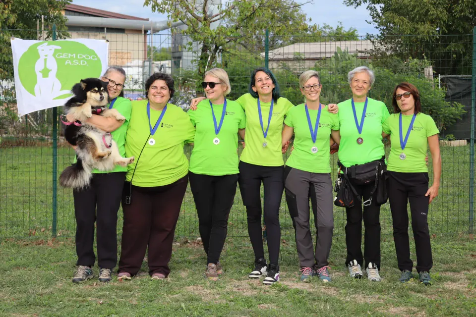 Foto GEM DOG A.S.D.: podio, Gara interregionale di mantrailing MSP, Leproso, 11 ottobre 2026, foto 17 di 18
